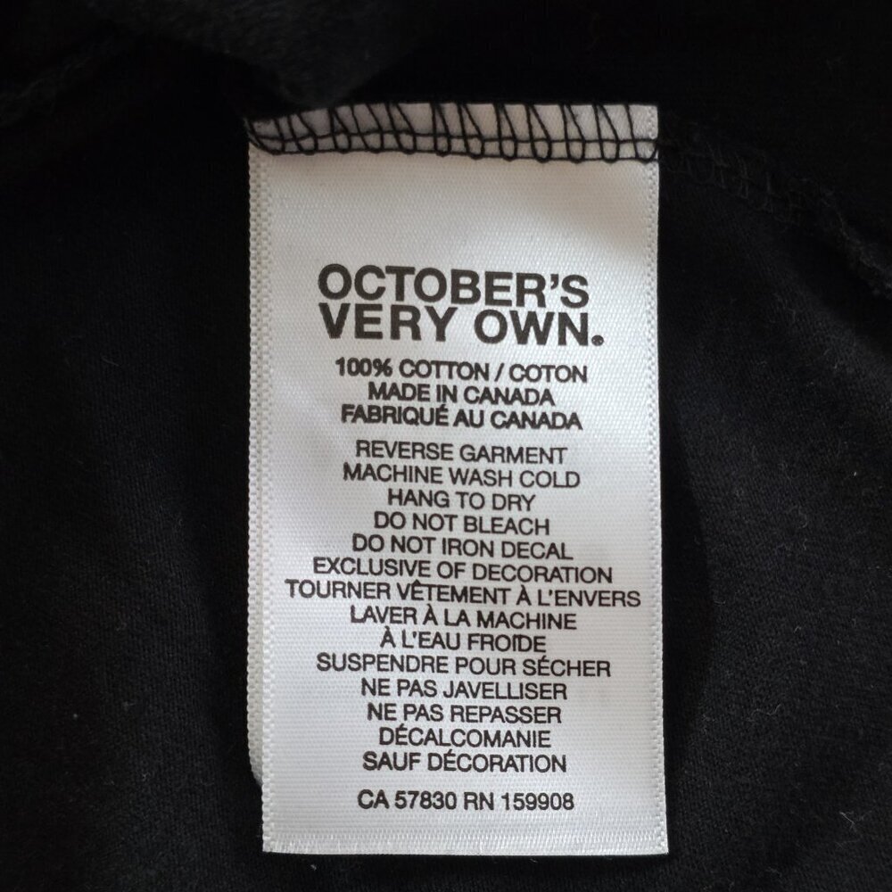 OVO Toronto Maple Leafs Graphic Print T Shirt Mens L Black Gold Stanley Cup NHL - Picture 11 of 16